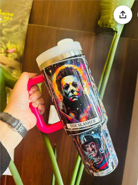 Limited Edition - Halloween Tumbler with Straw 40oz