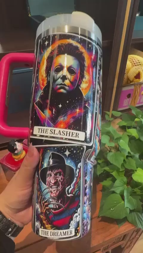Limited Edition - Halloween Tumbler with Straw 40oz
